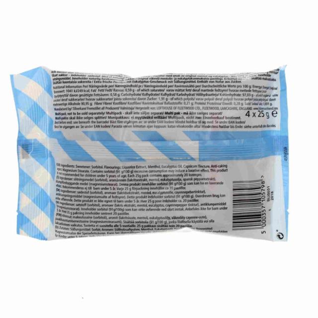 Fisherman's Friend Original Sukkerfri 4pk 100g