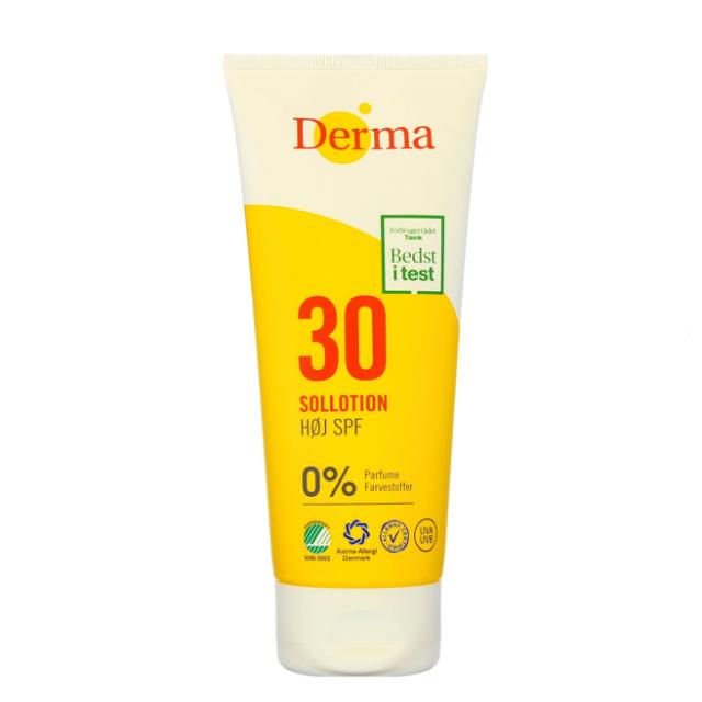* Derma Sun Sollotion/Sonnenschutzlotion SPF30 200 ml