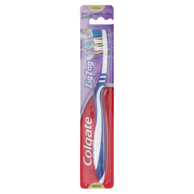 Colgate Tandbørste/Zahnbürste Zig Zag Medium