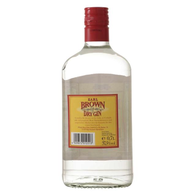 Earl Brown Dry Gin 37,5% 0,7l
