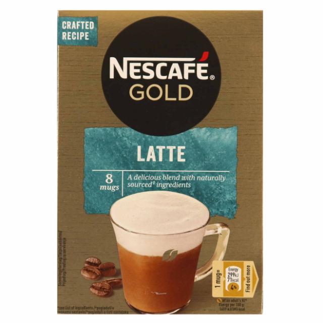 Nescafe Instant Latte 8 Btl/144g