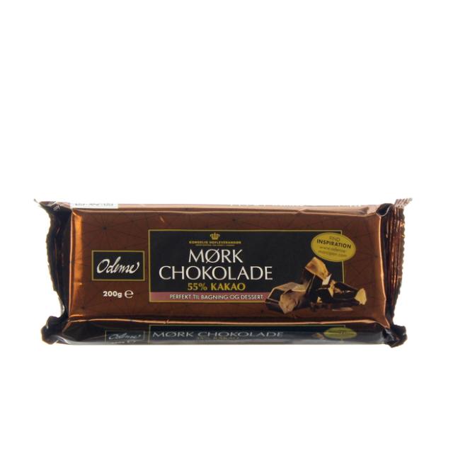 Odense Chokolade 55% Mørk 200g