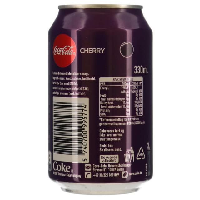 Coca Cola Cherry 24/0,33l