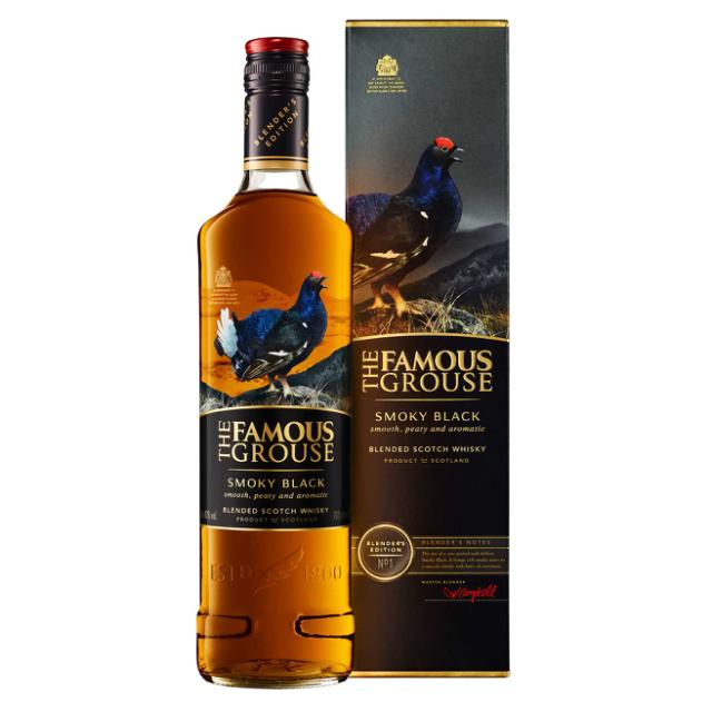 The Famous Grouse Smoky Black 40% 1,0l