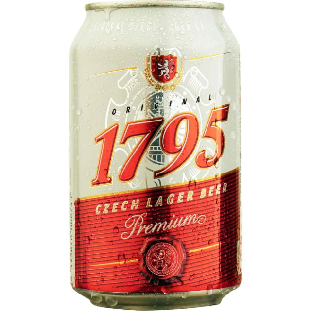 1795 Original Czech Lager 4,7% 24x0,33l Ds