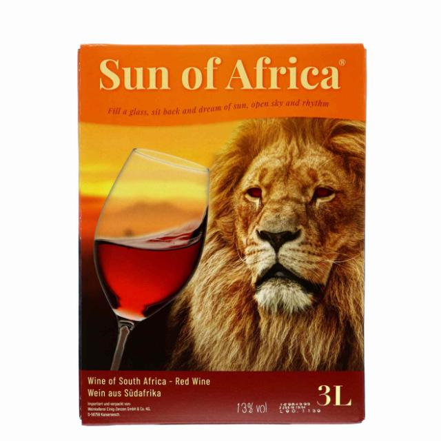 Sun of Africa Cape Red 3,0l Display