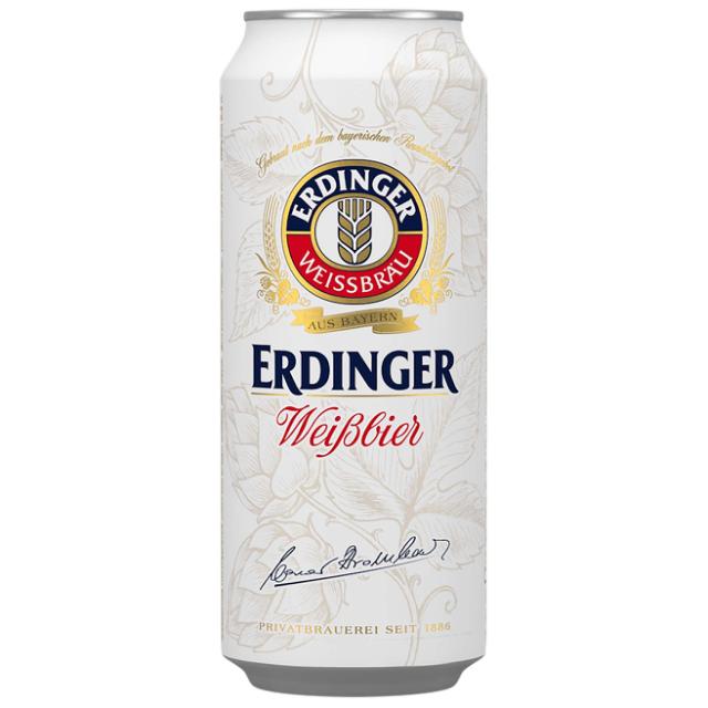 Erdinger Weissbier 5,3% 24x0,5l Dose