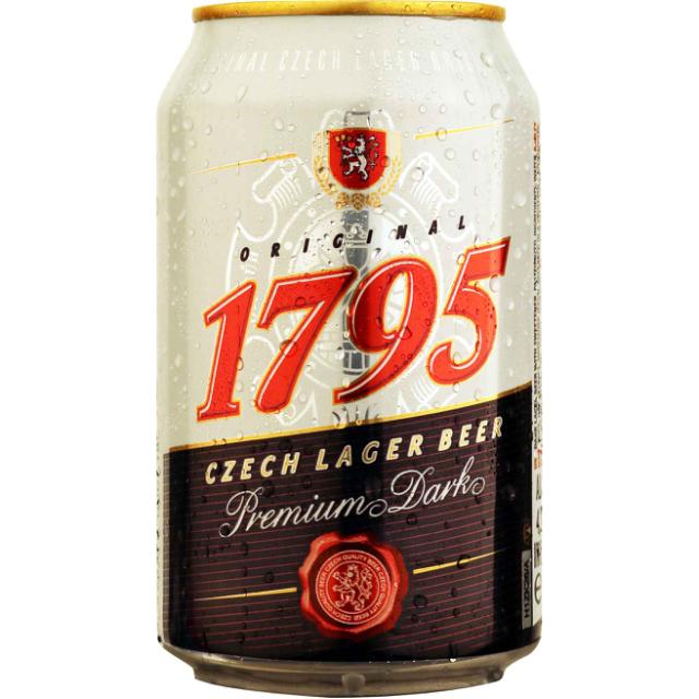 * 1795 Original Czech Lager Dark 4,5% 24x0,33l Dose