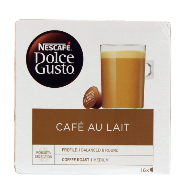 Dolce Gusto Cafe Au Lait 16 Caps/160g