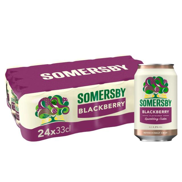Somersby Blackberry Cider 4,5% 24x0,33l