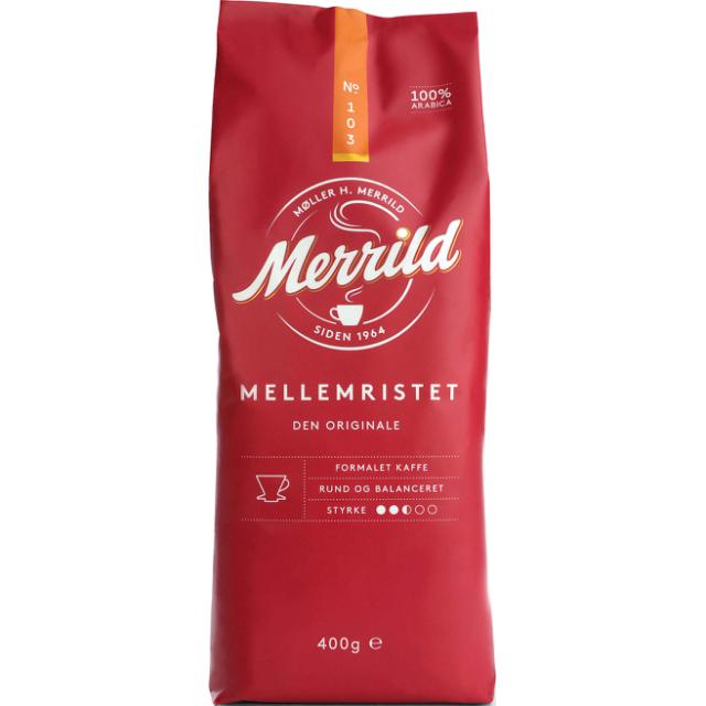 Rød Kaffe Merrild 103 400g