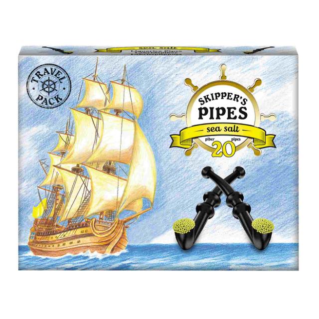 Malaco Skipper's Pipes Seasalt 20 St./340g