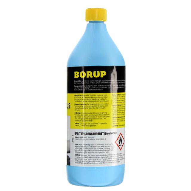 Borup Sprit/Spiritus 93% 1 liter