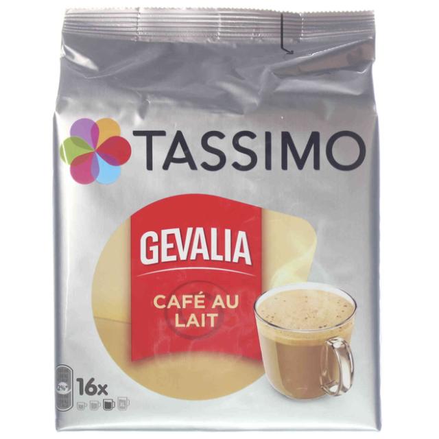 Tassimo Gevalia Café au lait 16 Kapseln 184g
