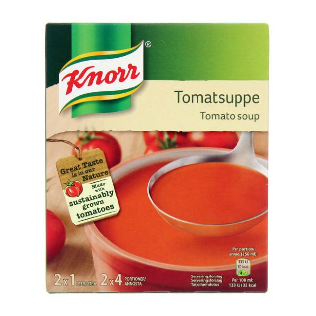 * Knorr Tomatsuppe mp 2-pak 156g