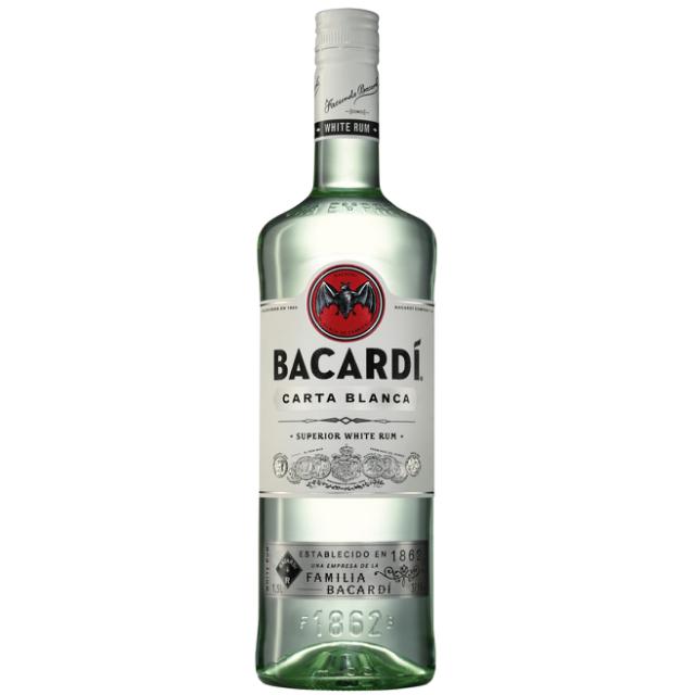 Bacardi Carta Blanca 37,5% 1,5l