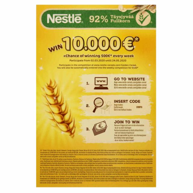 *Nestlé Morgenmad Cheerios Havre Cereal 375g