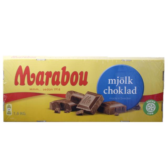 Marabou Mælk XL 16x100g 1,6Kg