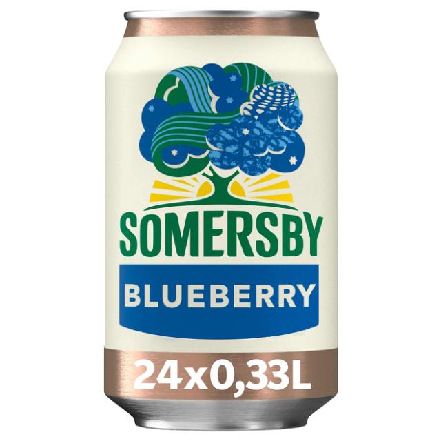 Somersby Blueberry Cider 4,5% 24x0,33L