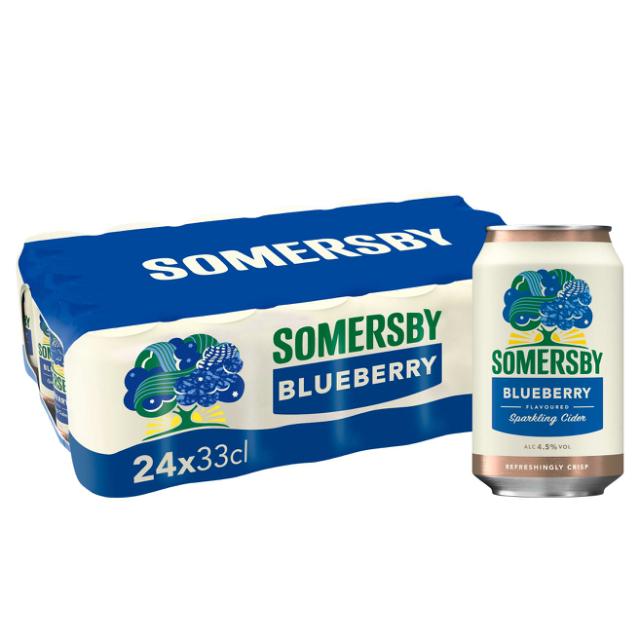 Somersby Blueberry Cider 4,5% 24x0,33l
