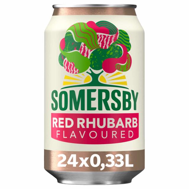 Somersby Red Rhubarb Cider 4,5% 24x0,33L