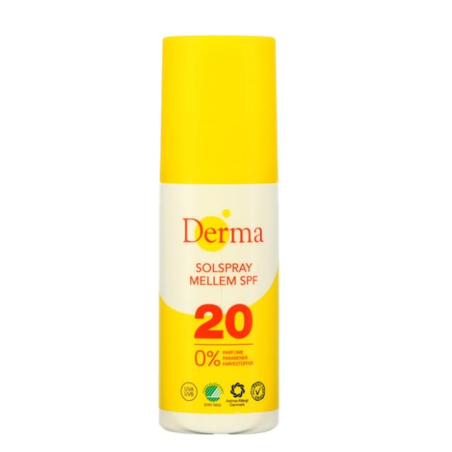 * Derma Sun Solspray/Sonnenschutzspray SPF20 150 ml