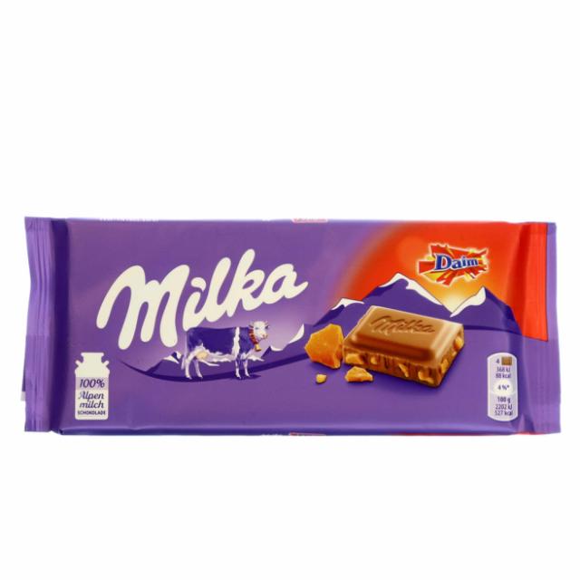 Milka Schokolade Daim 100g