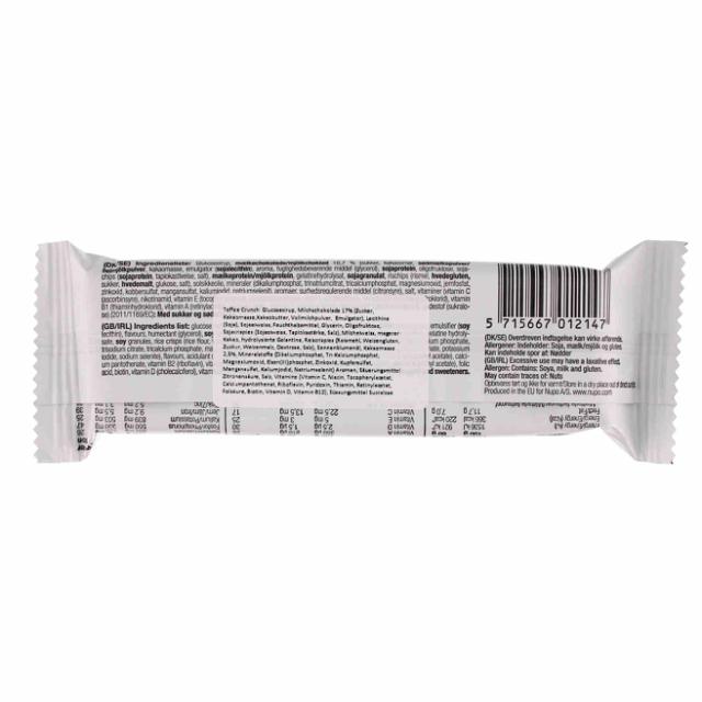 Nupo One Meal Bar/Riegel Toffee Crunch 60g