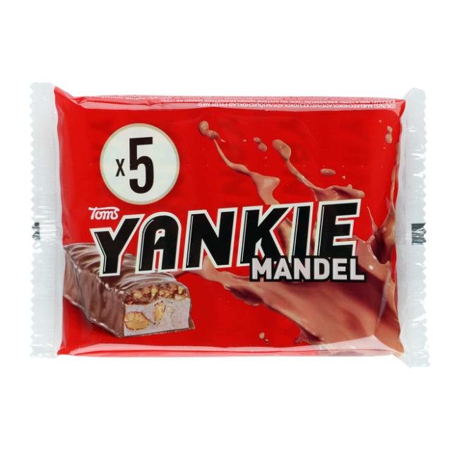 Toms Yankie Bar Mandel 5x40g