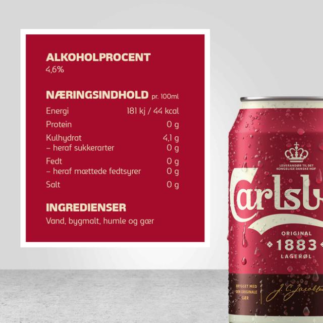 Carlsberg 1883 mørk pilsner/dunkles Pils 4,6% 24x0,33l Dose