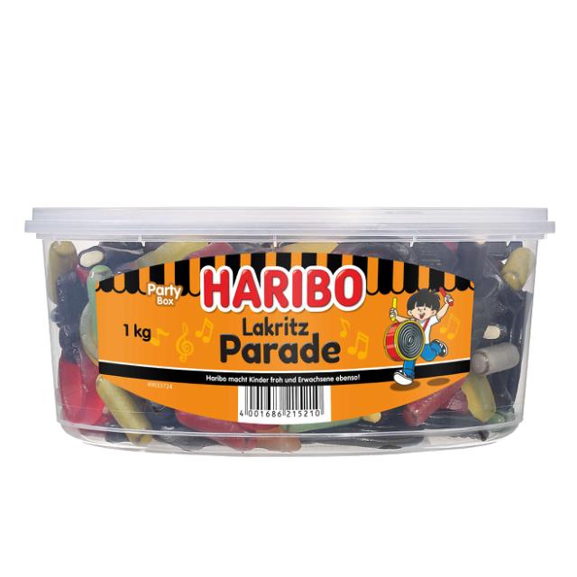 Haribo Lakritz-Parade 1kg Dose
