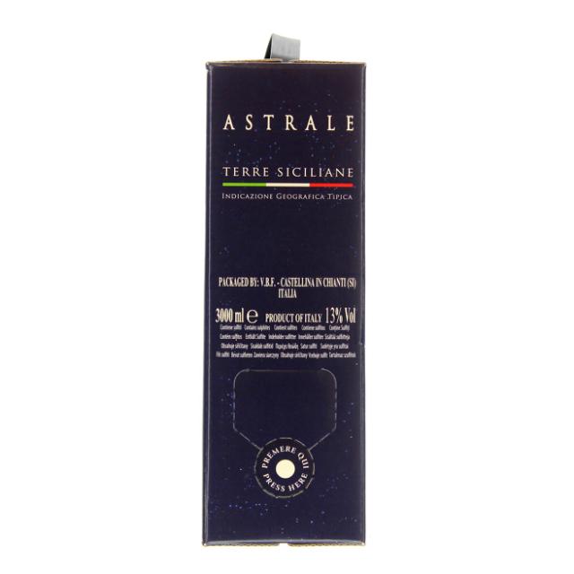 * Astrale Nero d'Avola Terre Siciliane IGT 13% 3,0l