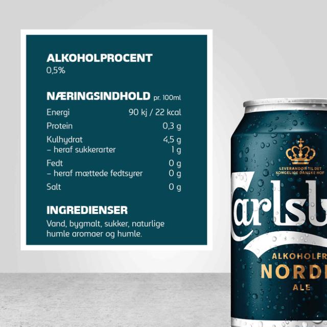 Carlsberg Nordic Ale 0,5% 24x0,33l Dose