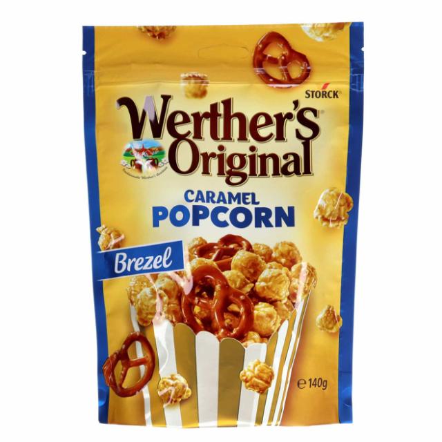 * Storck Werther's Original Popcorn Meersalz & Brezel 140g