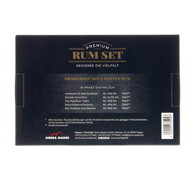 Premium Rum-Set 40,3% 5x50ml