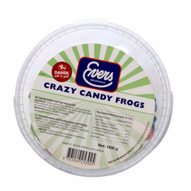 Evers Crazy Candy Frogs 1400g