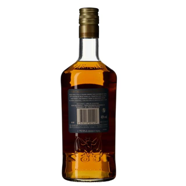Bacardi Rum Añejo Cuatro 4Y 40% 1,0l