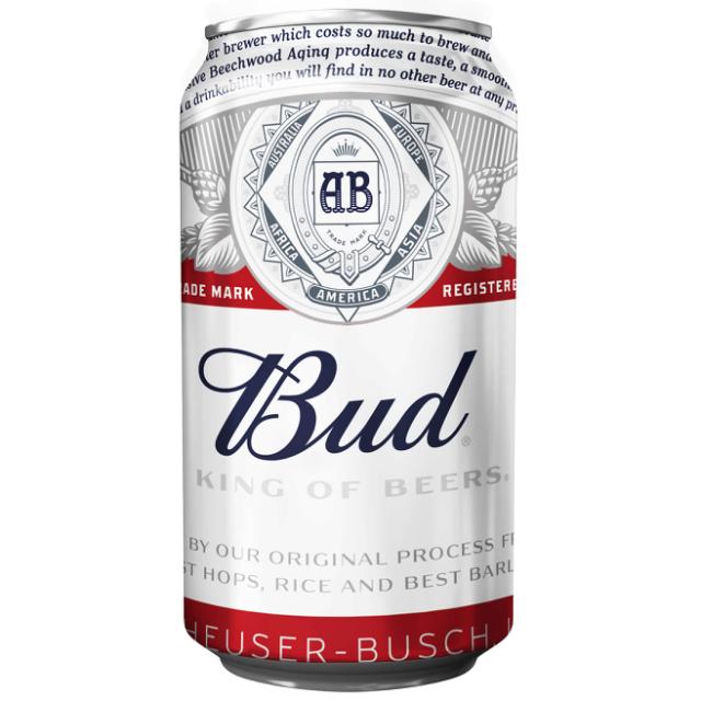 Budweiser 5,0% 24x0,33l Dosen