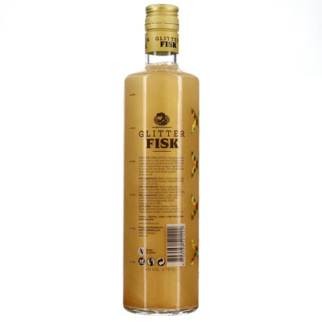 Glitter Fisk Gold 15% 0,7l