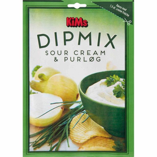 KiMs Dip Mix Sour Cream & Purløg 18g