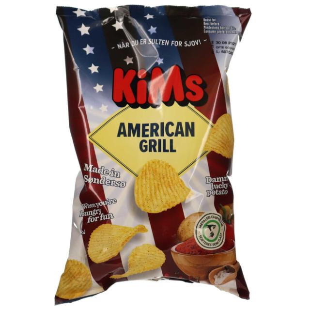 KiMs American Grill Chips 170g