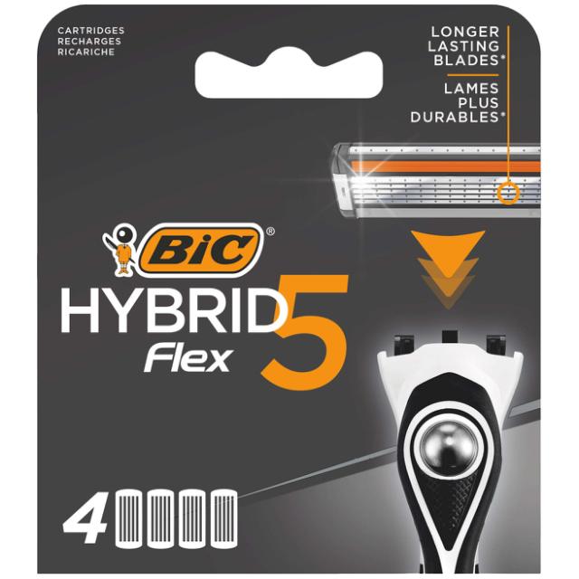 BIC Hybrid Flex 5 Ersatzklingen 4 St.