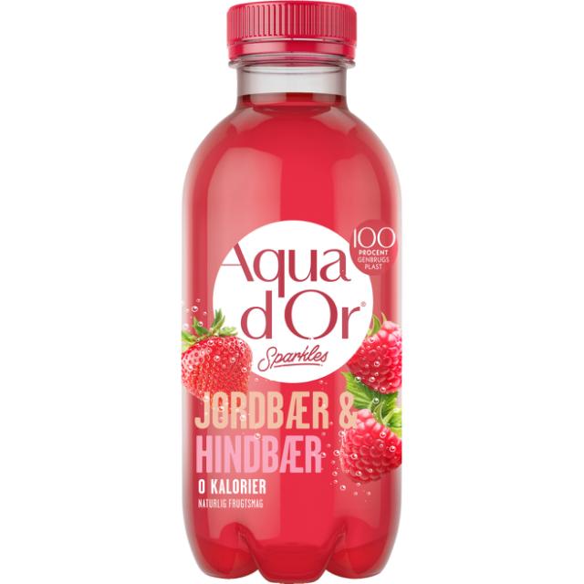 Aqua D'or Sparkles Jordbær & Hindbær 20x0,3l PET