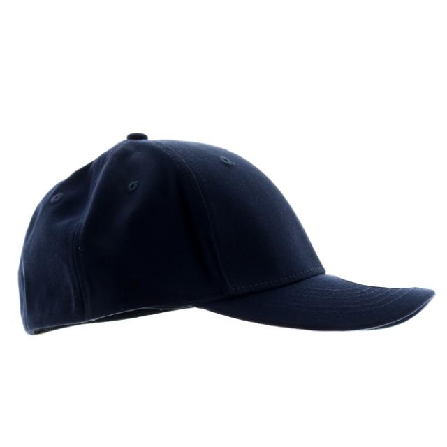 C2141 Baseball Cap w/Elastic Band Navy Blue Size S/M