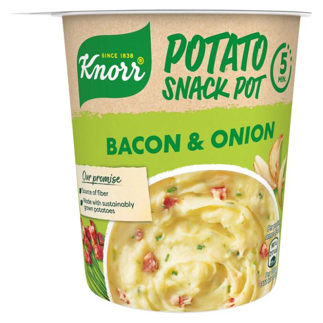 Knorr Snack Pot Mashed Potatoes m. Bacon 51g