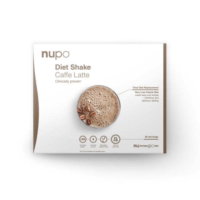 Nupo Diet Shake Value Pack - Caffe Latte 30 port. 960 gr