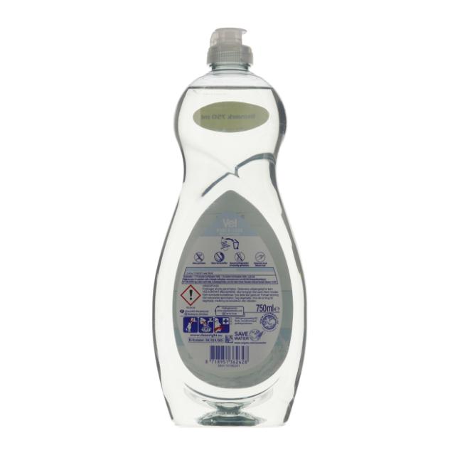 Vel opvask/Geschirrspülmittel Pure & Clear 0% Parfume/Farvestof 750ml