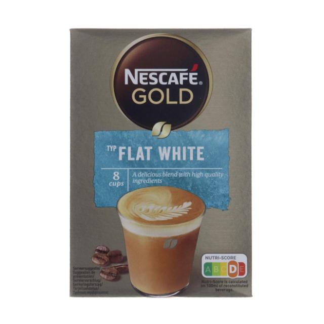 Instant Nescafé Flat White 8 Caps