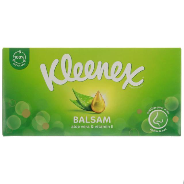 * Kleenex Balsam Box 64 stk