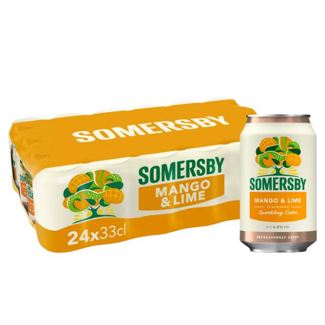 Somersby Mango Lime 4,5% 24x0,33l